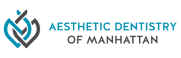 The image displays a logo with the text 'ASTHETIC DENTISTRY OF ANATAN' and features a stylized graphic element resembling a leaf or flower, which is part of the design.